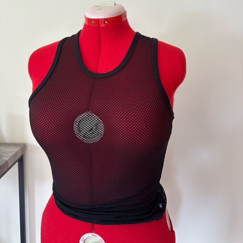 Calvin Klein Black Mesh Camisole